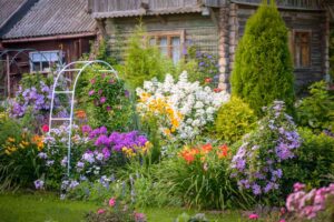 Backyard Wildflower Garden Design